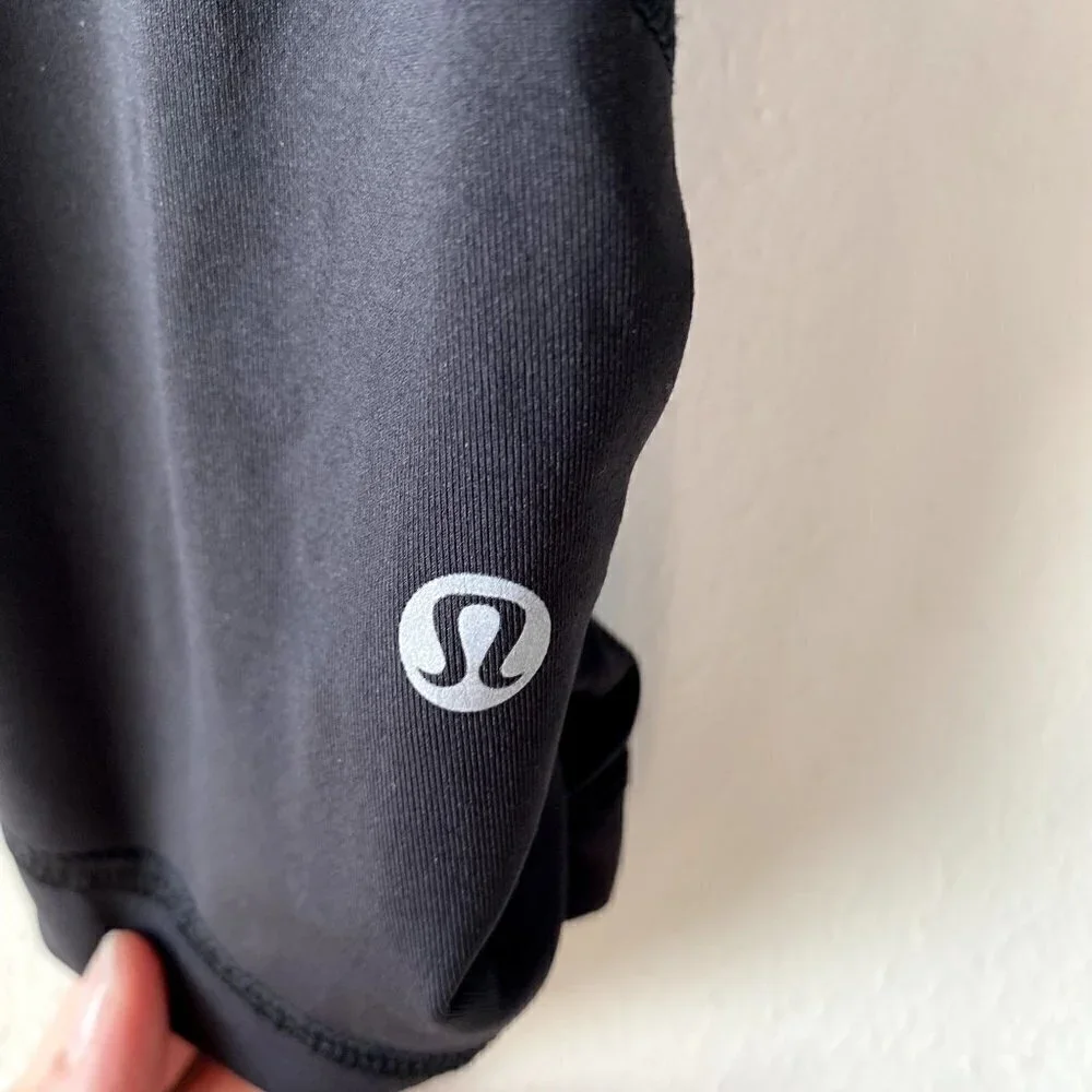 Lululemon Seek the Heat Crop Leggings Black 6